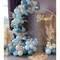 Blue Balloon Arch Kit Dusty Blue Baby Blue Balloons for Baby Shower Boy Birthday Gender Reveal Bridal Shower Party Decorations (Blue Slate)